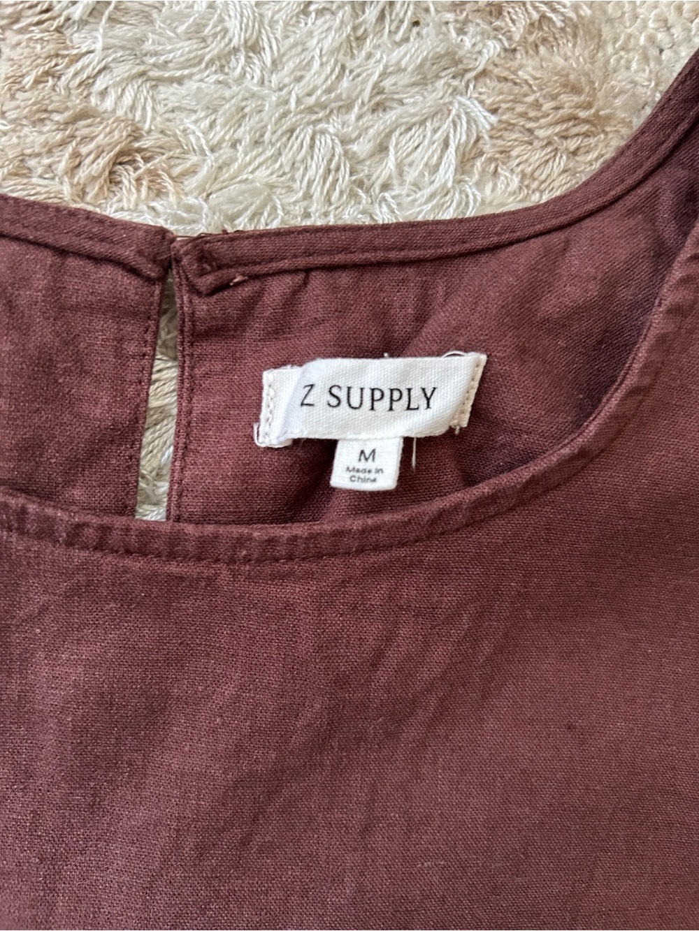 Z Supply Sloan linen blend tank - Picture 6 of 11